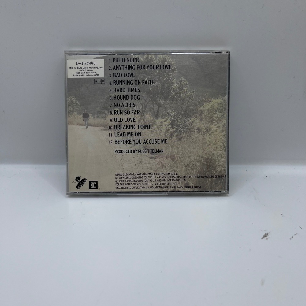 Eric‎ Clapton Journeyman CD Unisex OS Silver 1989 Blues Rock Reprise Records - Picture 2 of 5